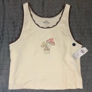 Mushroom Graphic Tank Top
